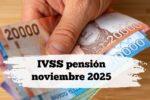 IVSS pensión noviembre 2025: nuevo monto, tabla oficial y bonos adicionales